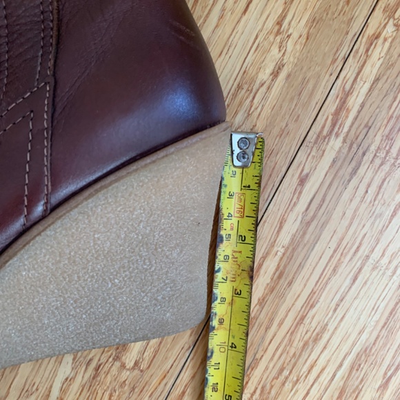 Knee high leather Aldo wedge boots - Picture 7 of 12